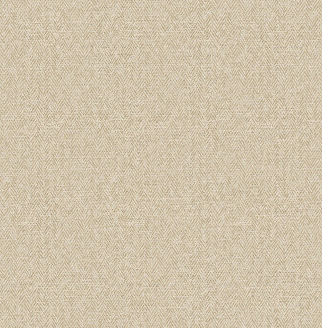 York Judd Wheat Chevron Wallpaper