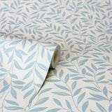 York Marin Blue Leaf Trail Wallpaper