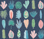 York Leaf Boogie Denim Tropical Mix Wallpaper