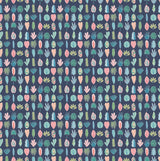 York Leaf Boogie Denim Tropical Mix Wallpaper