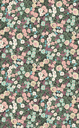 York Flora Ditsy Pink Garden Wallpaper