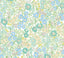 York Flora Teal Garden Wallpaper