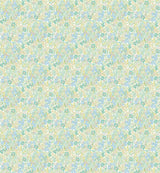 York Flora Teal Garden Wallpaper