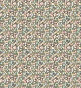 York Flora Peach Garden Wallpaper