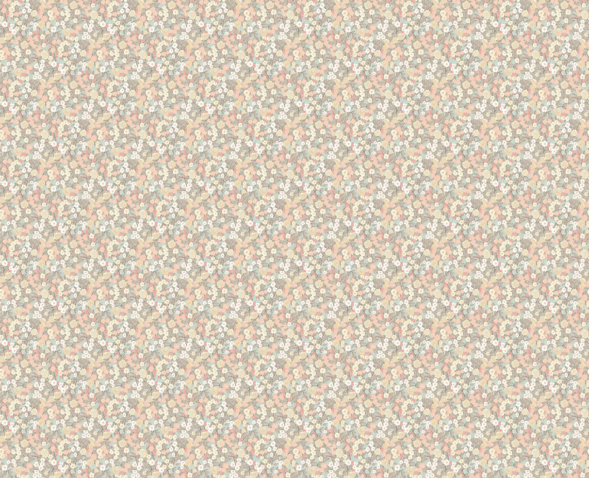 York Flora Ditsy Pastel Garden Wallpaper