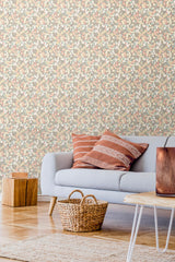 York Flora Ditsy Pastel Garden Wallpaper