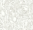 York Verdure Stone Painted Botanical Wallpaper