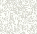 York Verdure Stone Painted Botanical Wallpaper