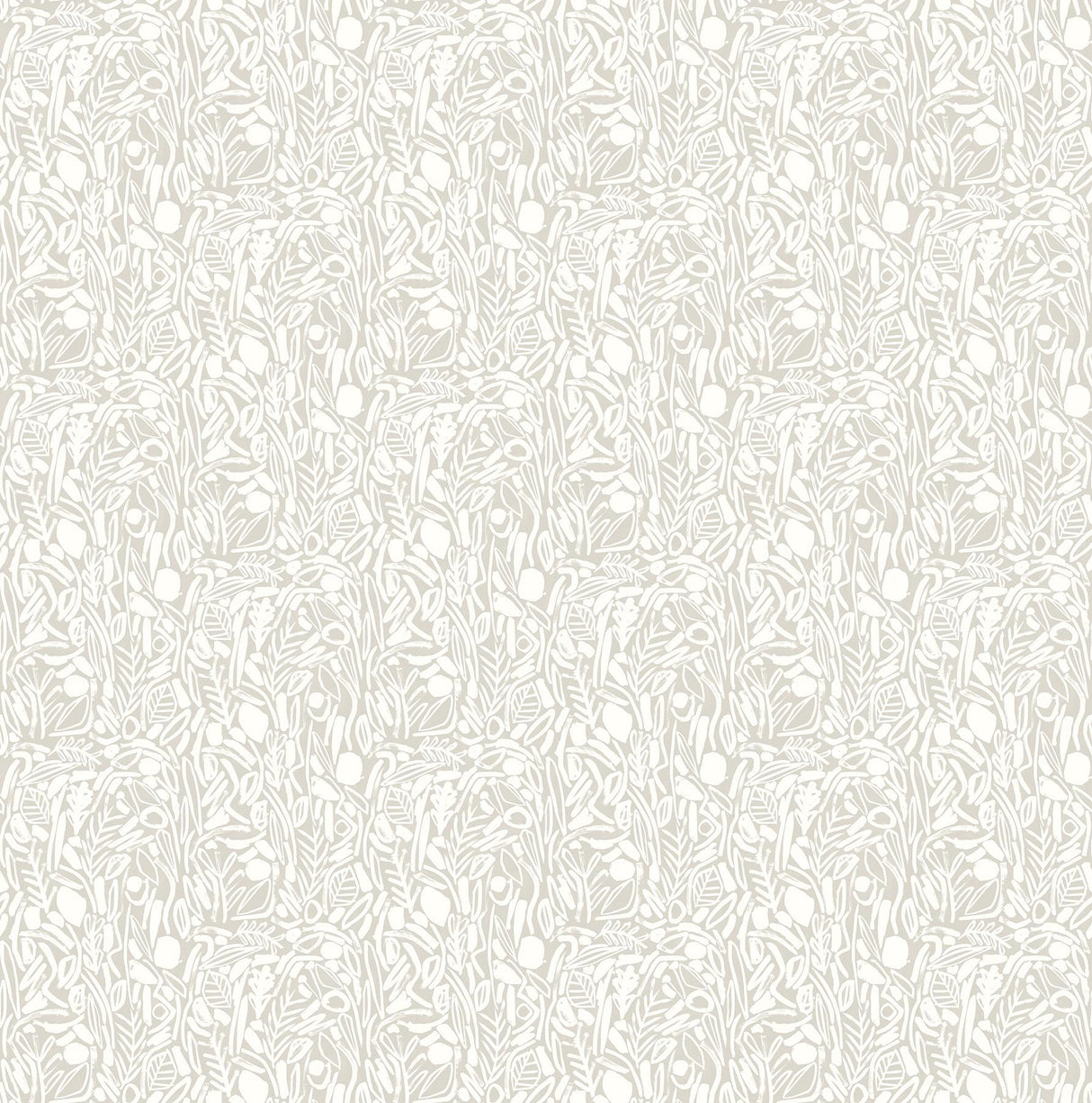 York Verdure Stone Painted Botanical Wallpaper