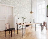 York Verdure Stone Painted Botanical Wallpaper