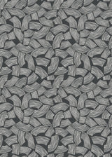 York Elements Black Scribbled Arches Wallpaper