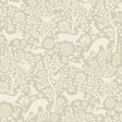 York Anahi Neutral Forest Fauna Wallpaper
