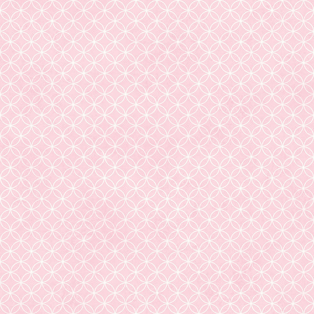 York Leena Pink Loopy Hoops Wallpaper