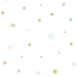 York Devin Aqua Bubble Dots Wallpaper