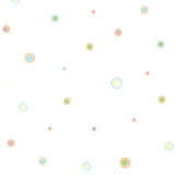 York Devin Aqua Bubble Dots Wallpaper