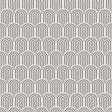 York Retro Arch Black Peel and Stick Wallpaper