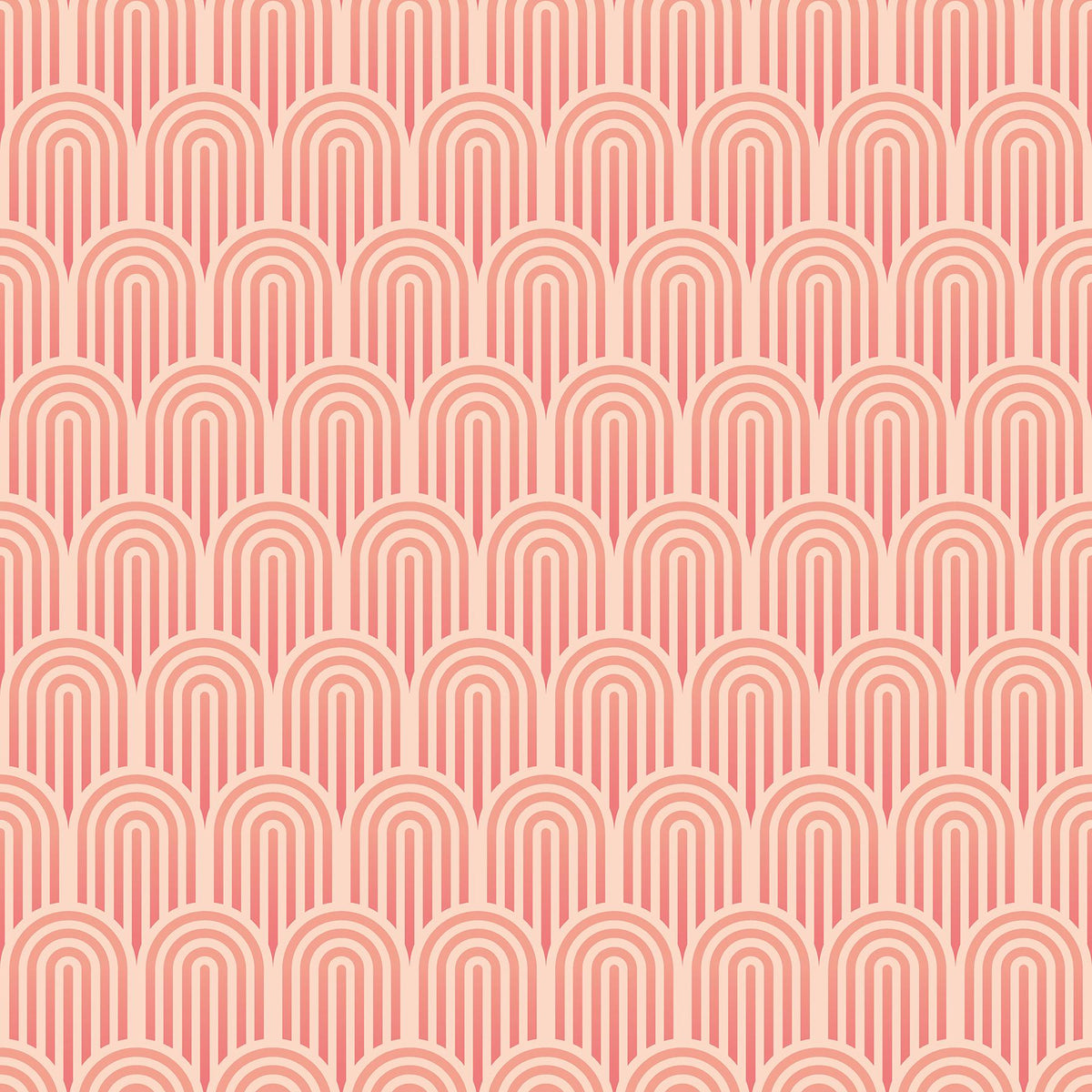 York Retro Arch Blush Pink Peel and Stick Wallpaper