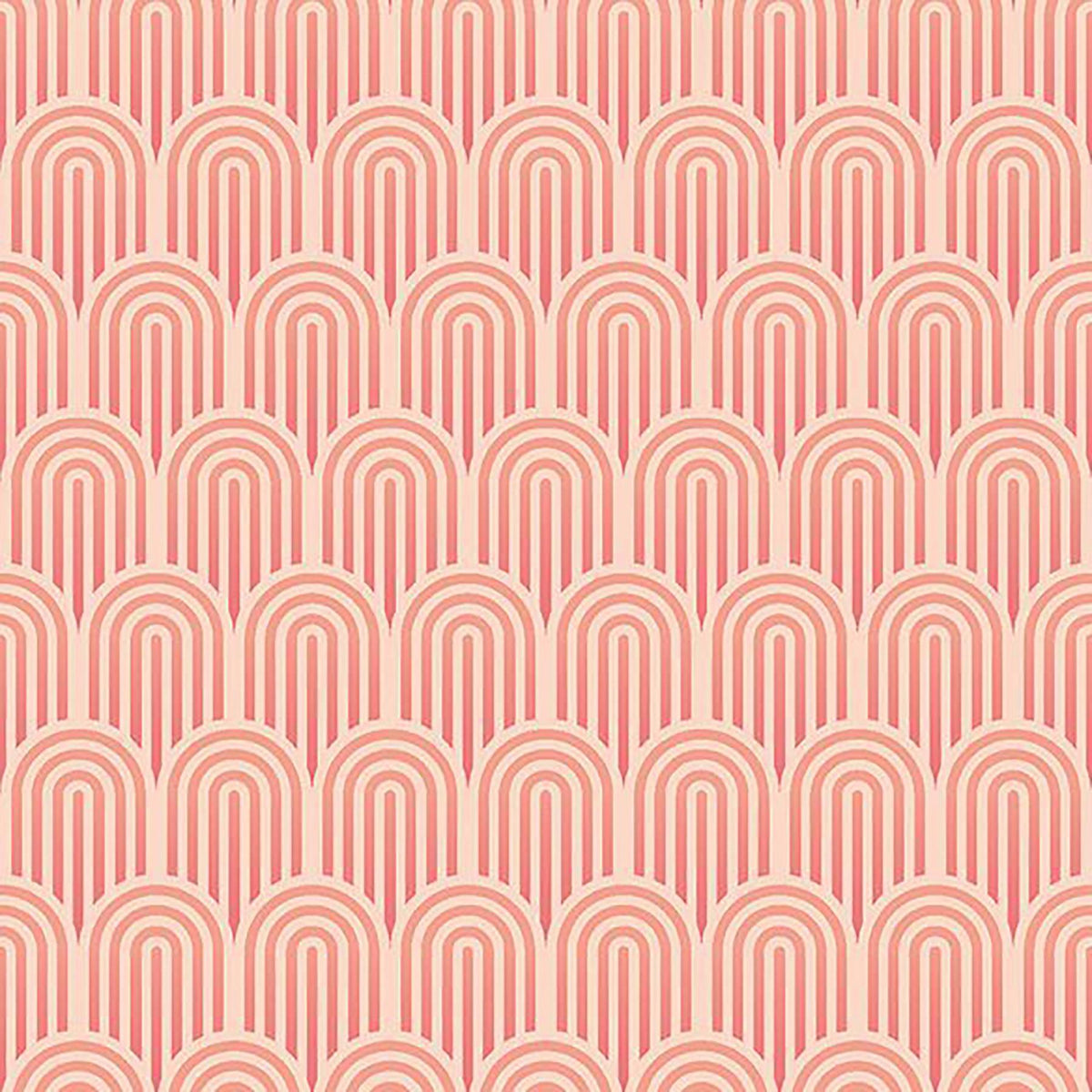 York Retro Arch Blush Pink Peel and Stick Wallpaper