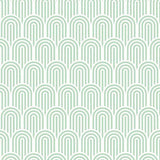 York Retro Arch Mint Green Peel and Stick Wallpaper