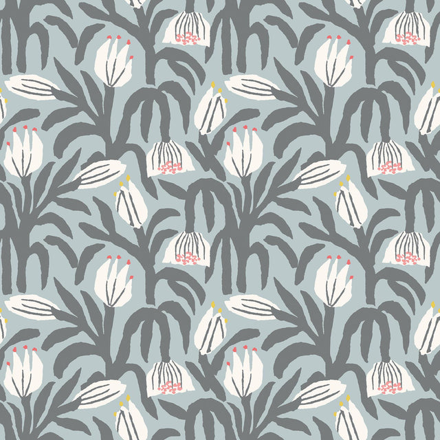 York Chunky Flower Summer Shower Peel and Stick Wallpaper