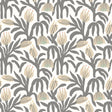 York Chunky Flower Black & White Peel and Stick Wallpaper