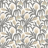 York Chunky Flower Black & White Peel and Stick Wallpaper