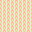 York Retro Flower Apricot Mix Peel and Stick Wallpaper