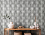 York Retro Flower Chalkboard Peel and Stick Wallpaper