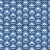 York Retro Flower Indigo Mix Peel and Stick Wallpaper
