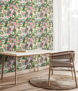 York Paradise Flamingo Peel and Stick Wallpaper