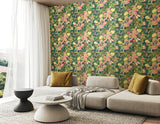 York Paradise Forest Mix Peel and Stick Wallpaper