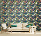 York Oasis Navy Twist Peel and Stick Wallpaper
