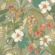 York Oasis Olive & Citrus Peel and Stick Wallpaper