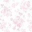 York Everblooming Rosettes Faded Primrose Peel & Stick Wallpaper