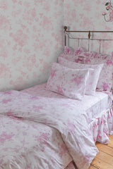 York Everblooming Rosettes Faded Primrose Peel & Stick Wallpaper