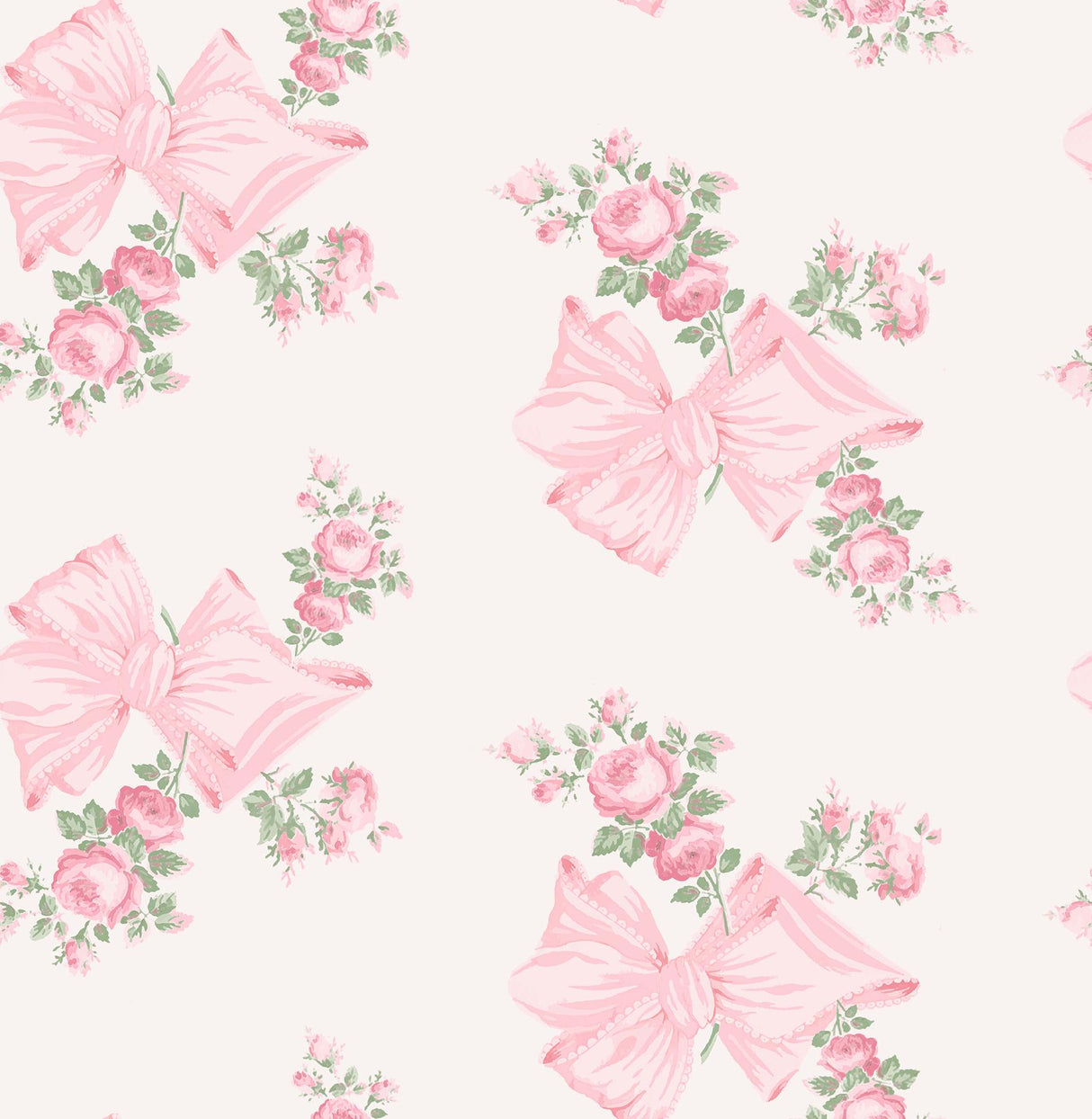 York Rosa Beaux Pink Peel & Stick Wallpaper