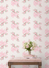 York Rosa Beaux Pink Peel & Stick Wallpaper