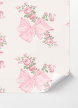 York Rosa Beaux Pink Peel & Stick Wallpaper