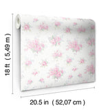 York Pasadena Ikat Breezy Pastel Peel & Stick Wallpaper