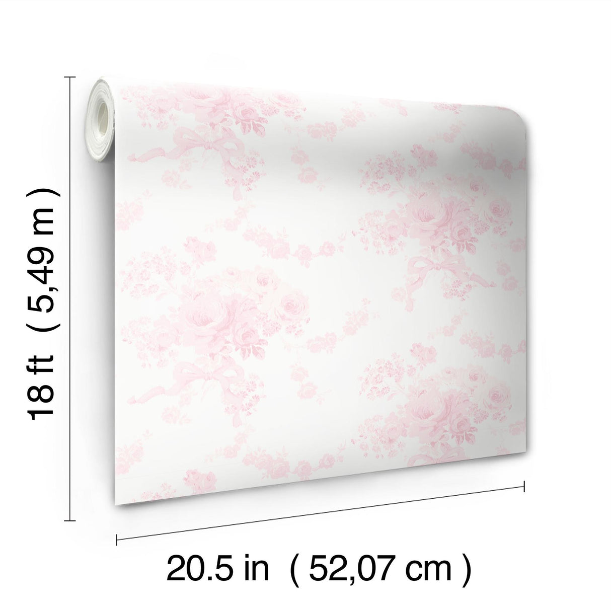 York Champagne Harbor Pink Dream Peel & Stick Wallpaper
