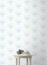 York Champagne Harbor Powdered Blue Peel & Stick Wallpaper