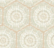 York Peach Harmony Peel & Stick Wallpaper
