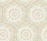 York Peach Harmony Peel & Stick Wallpaper