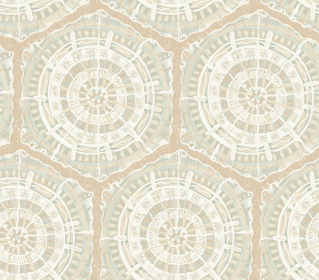 York Peach Harmony Peel & Stick Wallpaper