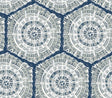 York Navy Harmony Peel & Stick Wallpaper