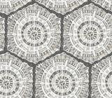 York Charcoal Harmony Peel & Stick Wallpaper