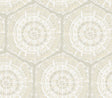 York Cream Harmony Peel & Stick Wallpaper
