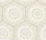 York Cream Harmony Peel & Stick Wallpaper