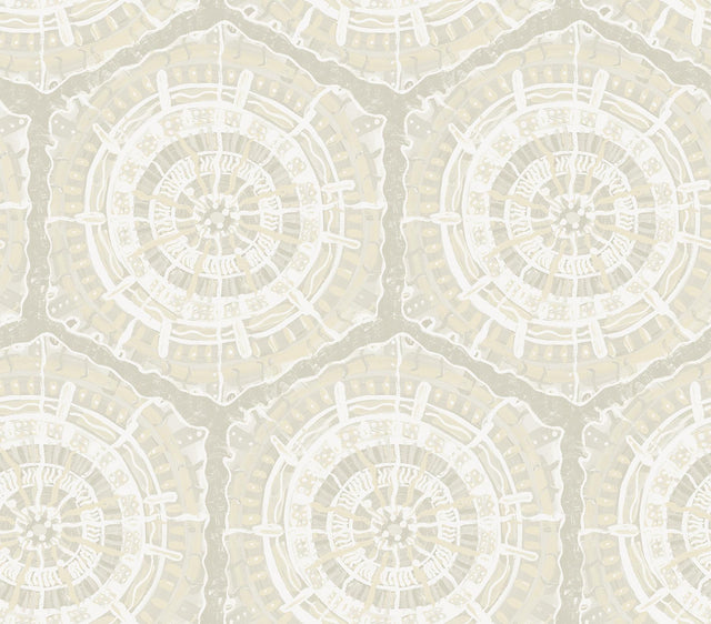 York Cream Harmony Peel & Stick Wallpaper