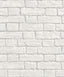York Ditmas White Brick Wallpaper